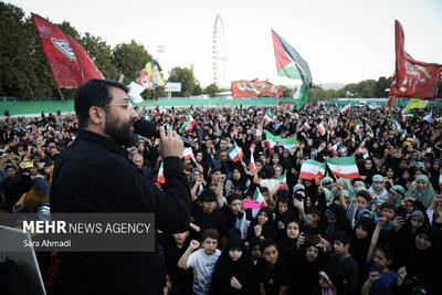 اجتماع بزرگ کودکان و نوجوانان مشهدی در روز شهادت امام سجاد(ع)