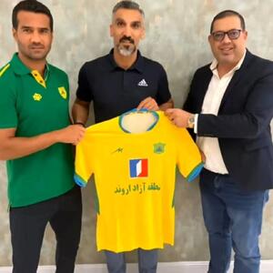 مهدی هاشمی نسب به صنعت نفت آبادان پیوست