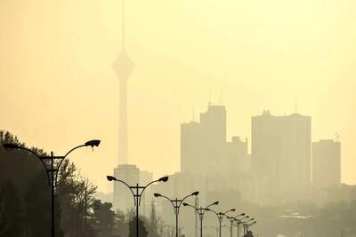 وضعیت قرمز برای هوای تهران