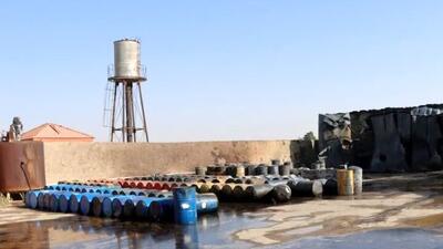 آتش‌سوزی مهیب در کارگاه فرآورده‌های نفتی اصفهان