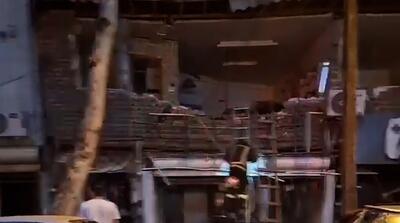 تصاویر انفجار مهیب رشت با 13 مصدوم