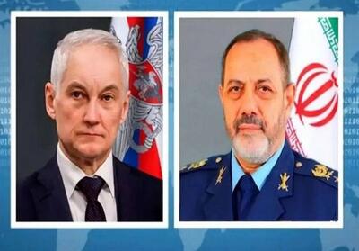 دیدار وزیران دفاع ایران و روسیه در مسکو - تسنیم
