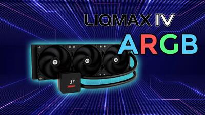 انرمکس خنک‌کننده LIQMAX IV ARGB 360mm AIO را برای اینتل و AMD عرضه کرد
