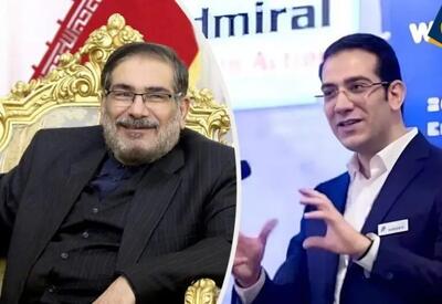 پسر شمخانی در ارتباط با روسیه تحریم شد