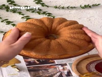 کیک وانیلی یک لول از بقیه کیکها بالاتره
