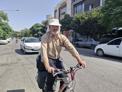 جانباز سیرجانی به مناسبت اربعین حسینی رکاب‌زنی تا کربلا را آغاز کرد