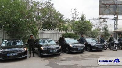 ریسپکت بهمن ماشین پلیس شد