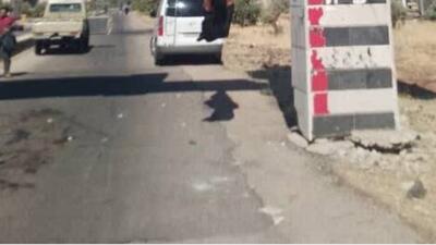 آویزان کردن جسد یکی از جنگجوهای قبایل عرب توسط دروزی‌ها (+۱۶)