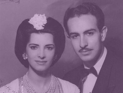 مهرداد پهلبد همسر ‌مطیع شمس پهلوی (عکس)