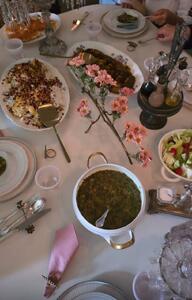 عکس/ میز غذای لاکچری در خانه بهرام رادان کاربران را عصبانی کرد | اقتصاد24