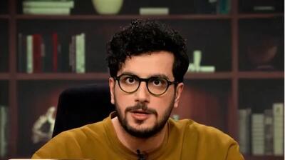 قیاسی در برابر شیطنت کودک مشهدی کم آورد؛ اشک خنده جاری شد+فیلم