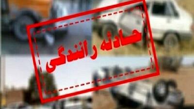 واژگونی مرگبار خودرو ساینا در جاده قم ـ گرمسار/۳ کشته و ۴ مصدوم