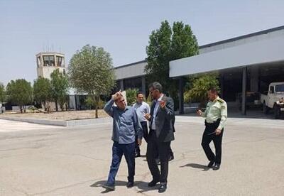 گام‌ پایانی احداث ۱۰ کیلومتر دیوار حفاظتی فرودگاه شهدای جیرفت
