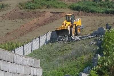 قلع و قمع ساخت و سازهای غیرمجاز در ۱۷ هکتار از زمین‌های کشاورزی دزفول