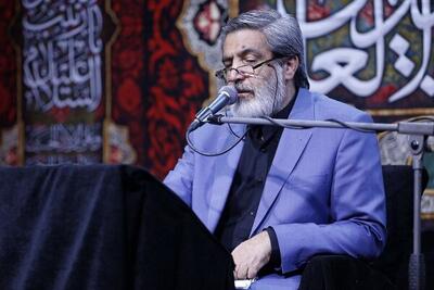 مرثیه خوانی مهدی سماواتی به مناسبت دهه سوم محرم + فیلم