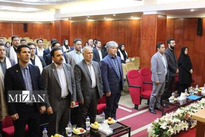 آیین تحلیف ۶۰ نفر از کارآموزان وکالت دادگستری استان اردبیل برگزار شد