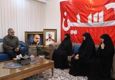 دیدار زاکانی با خانواده سرداران شهید   رشید   و   ربانی   - تسنیم