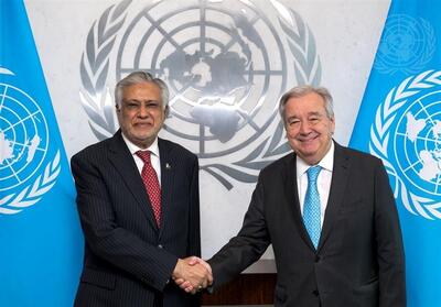 کشمیر و فلسطین؛ محور دیدار وزیر خارجه پاکستان با دبیرکل سازمان ملل - تسنیم