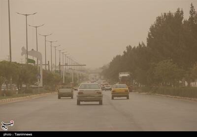 سرایان در وضعیت قرمز آلودگی هوا - تسنیم