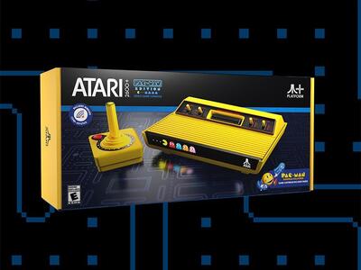نسخه ویژه کنسول Atari 2600+ با طراحی PAC-MAN رونمایی شد