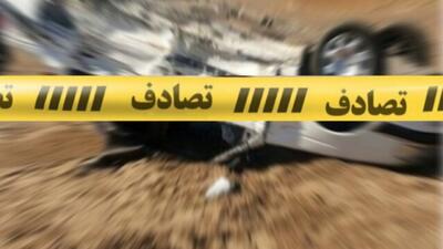 تصادف مرگبار در بزرگراه بابایی؛ دو سرنشین پژو ۴۰۵ جان باختند