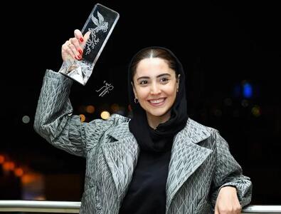 شبنم قربانی بازیگر سریال طوبی در اتاق گریم