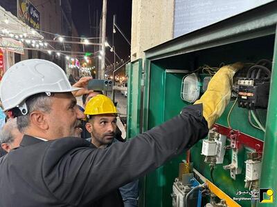 افتتاح ۱۱ طرح برقرسانی در جهرم استان فارس