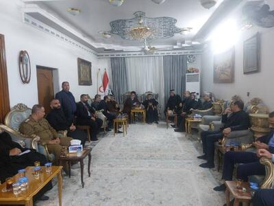 حضور هیات پارلمانی جمهوری اسلامی ایران در نجف اشرف