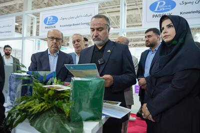 بازدید معاون فرهنگی، اجتماعی و گردشکری دبیرخانه شورایعالی مناطق آزاد از غرفه ارس نمایشگاه ایران زیرساخت | اقتصاد24