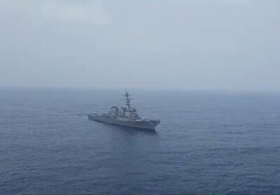 امروز یک ناوشکن آمریکایی به نام «DDG Fitzgerald» قصد نزدیک شدن به آب‌های تحت نظارت ایران را داشت / بالگرد ارتش بر فراز این شناور به پرواز درآمد و به او هشدار داد / ناوشکن آمریکایی تهدید به هدف قرار دادن بالگرد ارتش کرد، اما خلبان ایرانی با قاطعیت به مأموریت خود ادامه داد / با پافشاری ارتش، ناوشکن آمریکایی در نهایت تسلیم و از آب‌های تحت نظارت ایران دور شد