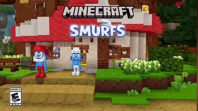 تماشا کنید: اسمورف‌ها وارد دنیای Minecraft شدند - گیمفا