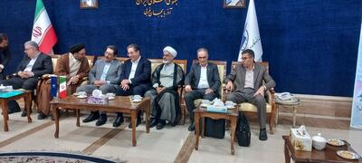 وزیر صنعت، معدن و تجارت وارد آذربایجان غربی شد