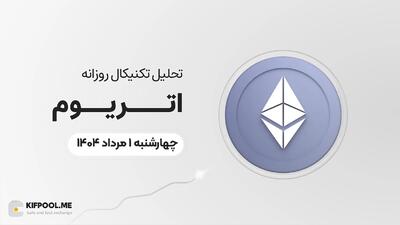 پیش‌بینی قیمت روزانه اتریوم (ETH) | چهارشنبه ۱ مرداد ۱۴۰۴