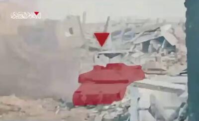 فیلم/ هدف قرار دادن نیروها و ادوات دشمن در جبالیا