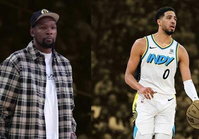 ملاقات الهام‌بخش دو ستاره NBA/ کوین دورنت، نجات‌دهنده هالیبرتون - پارس فوتبال