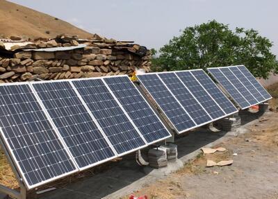 ۴۰۰ خانوار عشایری کاکان صاحب پنل خورشیدی شدند