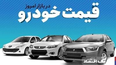تحولات جدید بازار خودرو: نگاهی به قیمت‌ها در چهارشنبه ۱ مرداد
