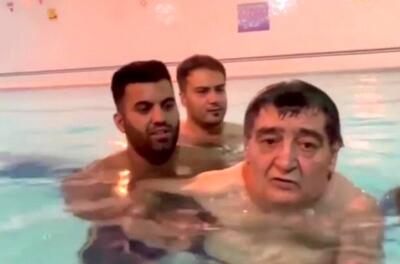 رضا رویگری: یک استخری در جنوب شهر بود که لطف کردند و یک شب من را دعوت کردند!