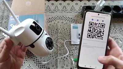 آموزش گام به گام وصل کردن دوربین مداربسته با اپلیکیشن دوربین خانگی روی موبایل