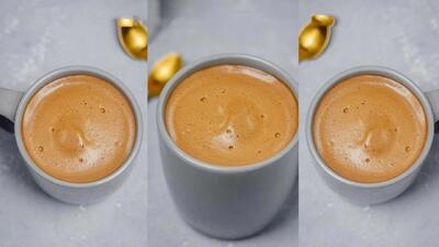 طرز تهیه قهوه کف دار با خامه فراوان در خانه / کافه ای و عالی