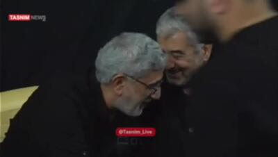 تصاویر قاآنی در مراسم چهلمین روز شهادت سردار باقری