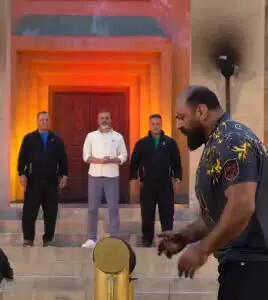 رکورد مسابقات گوی در مردان آهنین شکسته شد