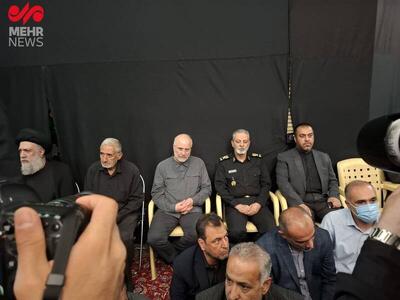 عکس/ آئین بزرگداشت چهلمین روز شهادت سپهبد باقری