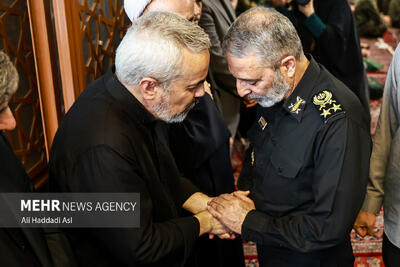 مراسم بزرگداشت چهلمین روز عروج آسمانی سردار سپهبد شهید محمد باقری