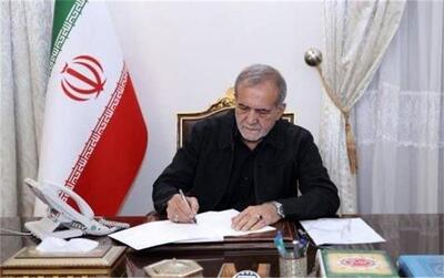 پیام تسلیت پزشکیان در پی درگذشت احمد توکلی