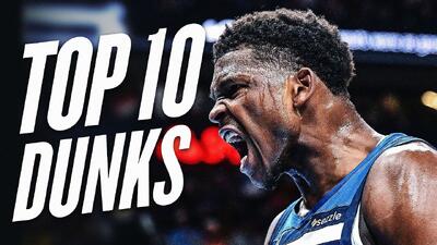 10 دانک برتر آنتونی ادواردز در فصل 25-2024 NBA!