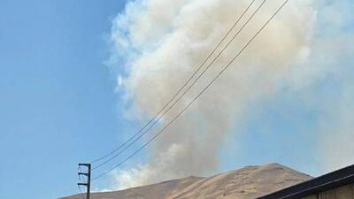 آتش‌سوزی گسترده در آبیدر مهار شد/ حضور همزمان در ۶ حادثه شهری دیگر