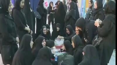 صبوری و ایستادگی بانوان ایرانی در دفاع مقدس ۱۲ روزه + فیلم