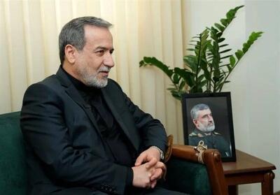 عراقچی: قدرت موشکی ایران، رژیم صهیونیستی را وادار به ارائه تقاضای آتش‌بس کرد