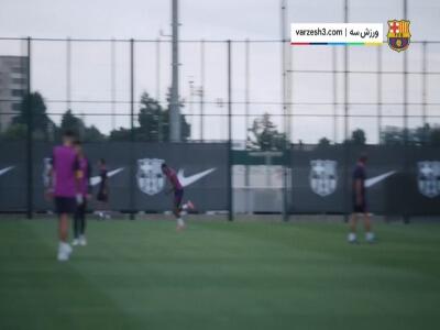 رشفورد به تمرینات کاتالان‌ها پیوست